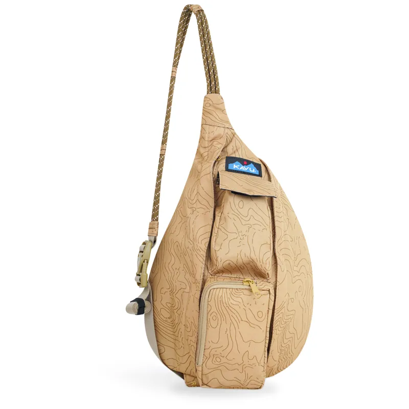 Kavu Mini Rope Sling Bag - Terrain Topo