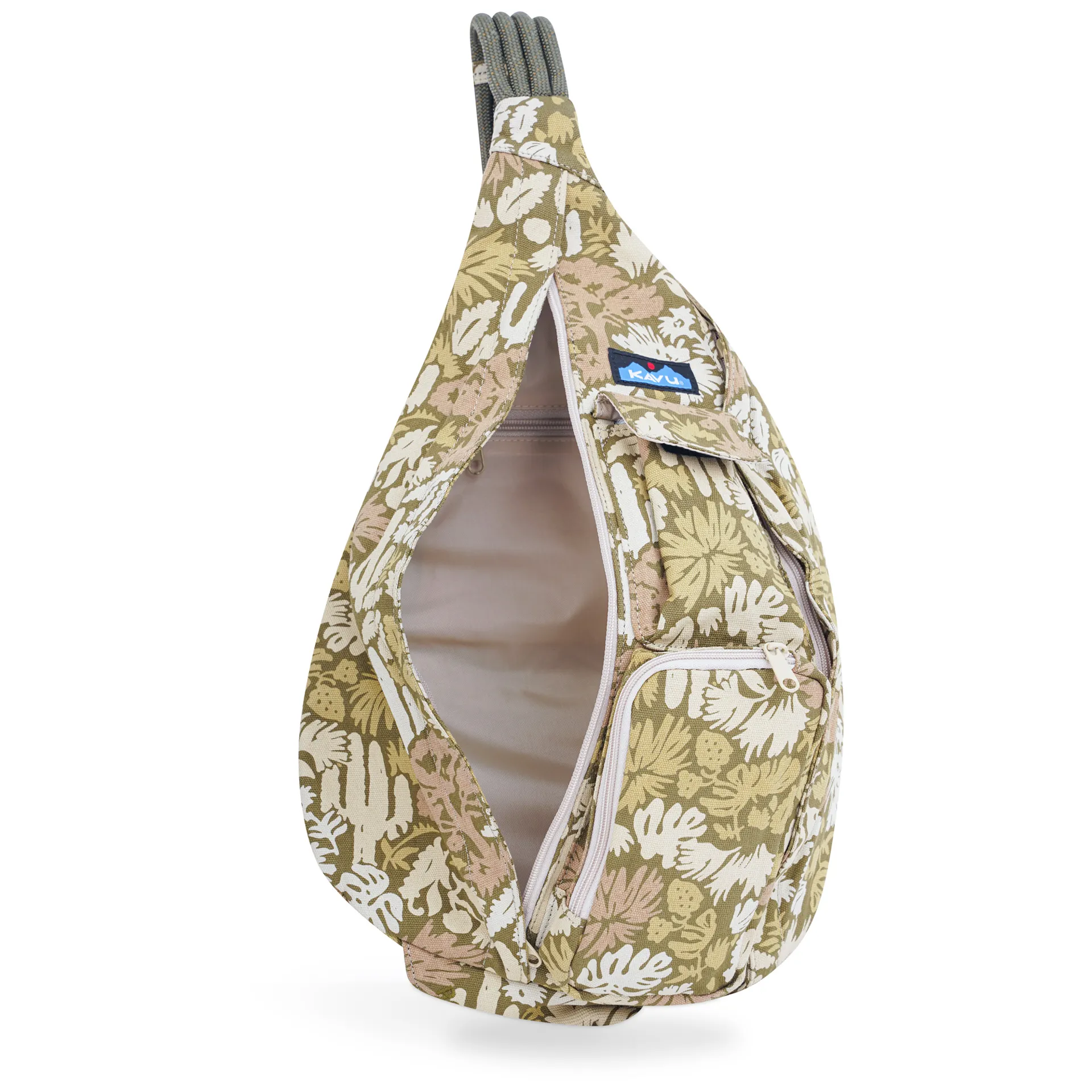 Cactus Ropes Backpack Kavu Rope Bag - Cactus Garden