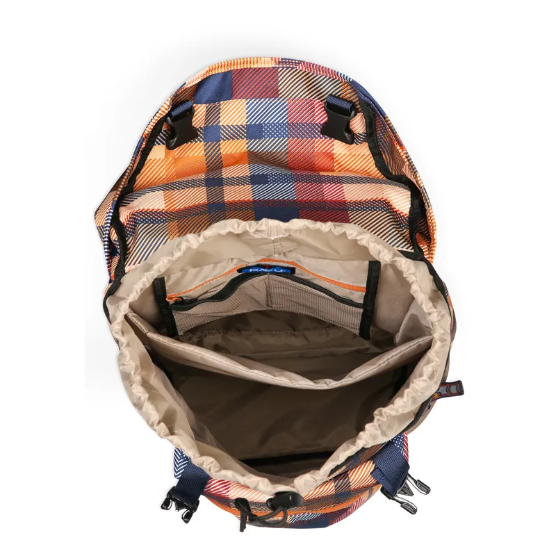 Kavu Timaru Backpack 22L - Cabin Plaid-2