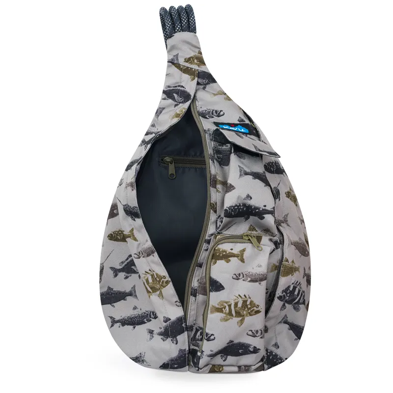 Kavu Rope Sling Bag - Fish Big-2