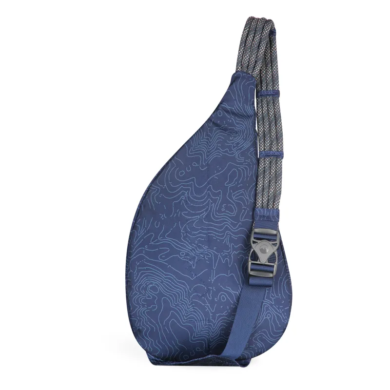 Kavu Rope Sling Bag - Navy Topo-1