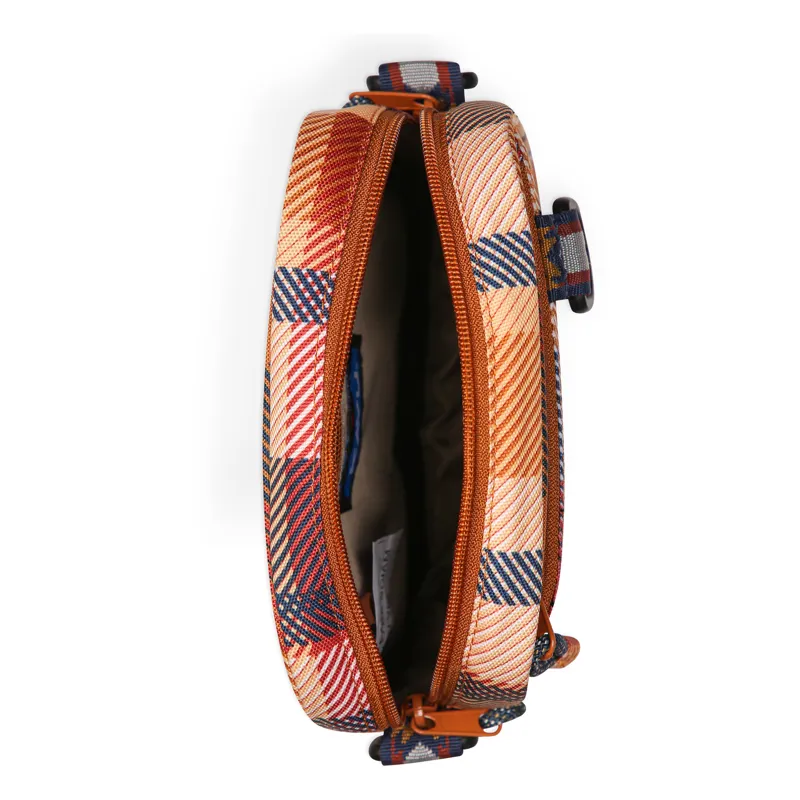 Kavu Globetrot Cross Body Bag - Cabin Plaid-3