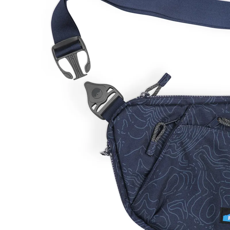 Kavu Roam Sling - Navy Topo-3