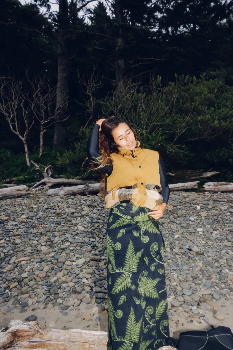 Kavu Doe Bay Blanket - Fiddlehead-4