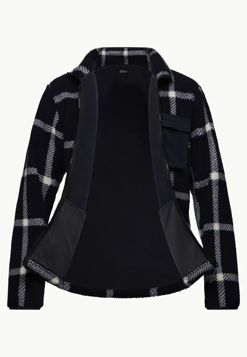 Jack Wolfskin Men's Felslicht Check Jacket - Dark Navy-1