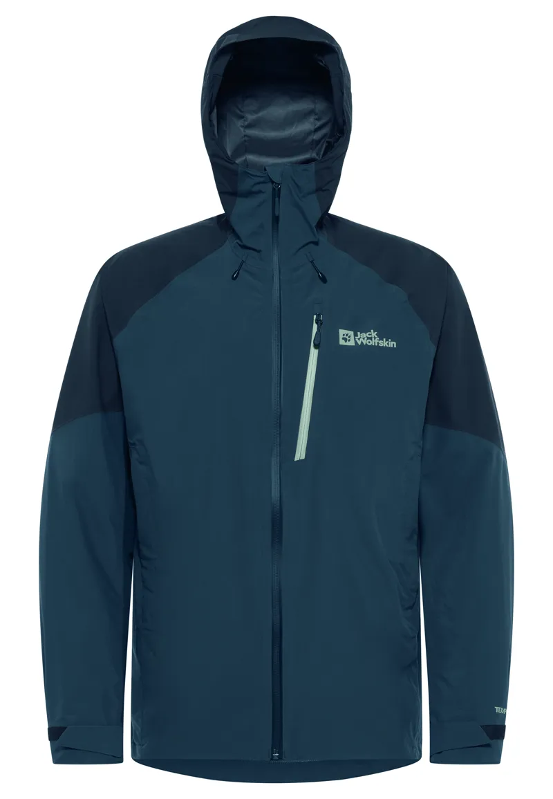 Jack Wolfskin Men's Eagle Peak 2L Waterproof Jacket - Midnight Sky-2