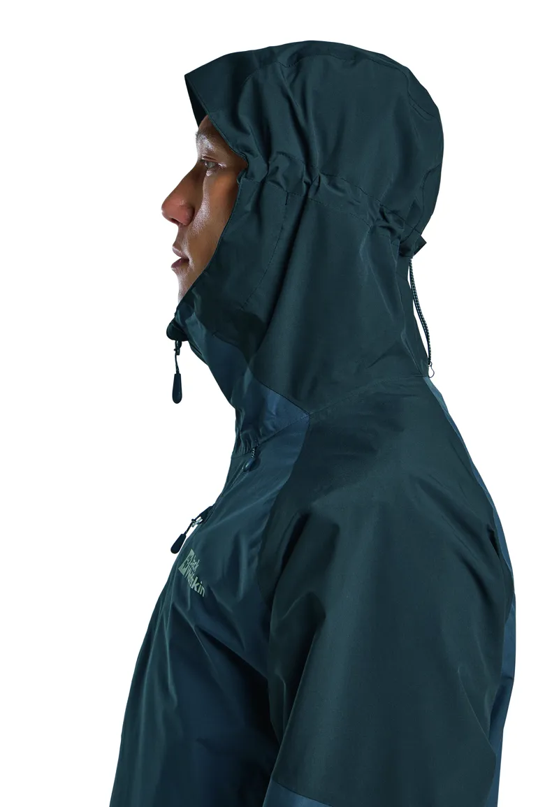 Jack Wolfskin Men's Eagle Peak 2L Waterproof Jacket - Midnight Sky-5