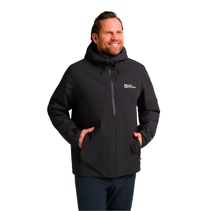 Jack Wolfskin Men's Wisper Waterproof Insulated Jacket - Peat-3