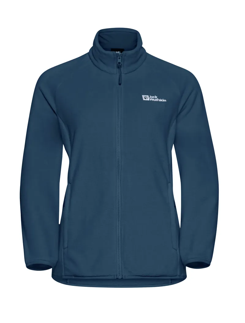 Jack Wolfskin Women's Moonrise Full Zip Fleece - Midnight Sky
