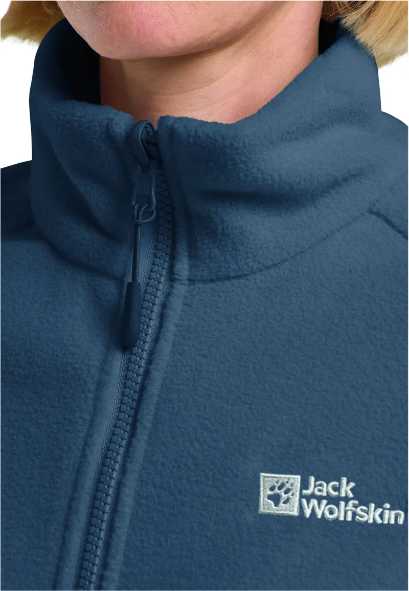 Jack Wolfskin Women's Moonrise Full Zip Fleece - Midnight Sky-5