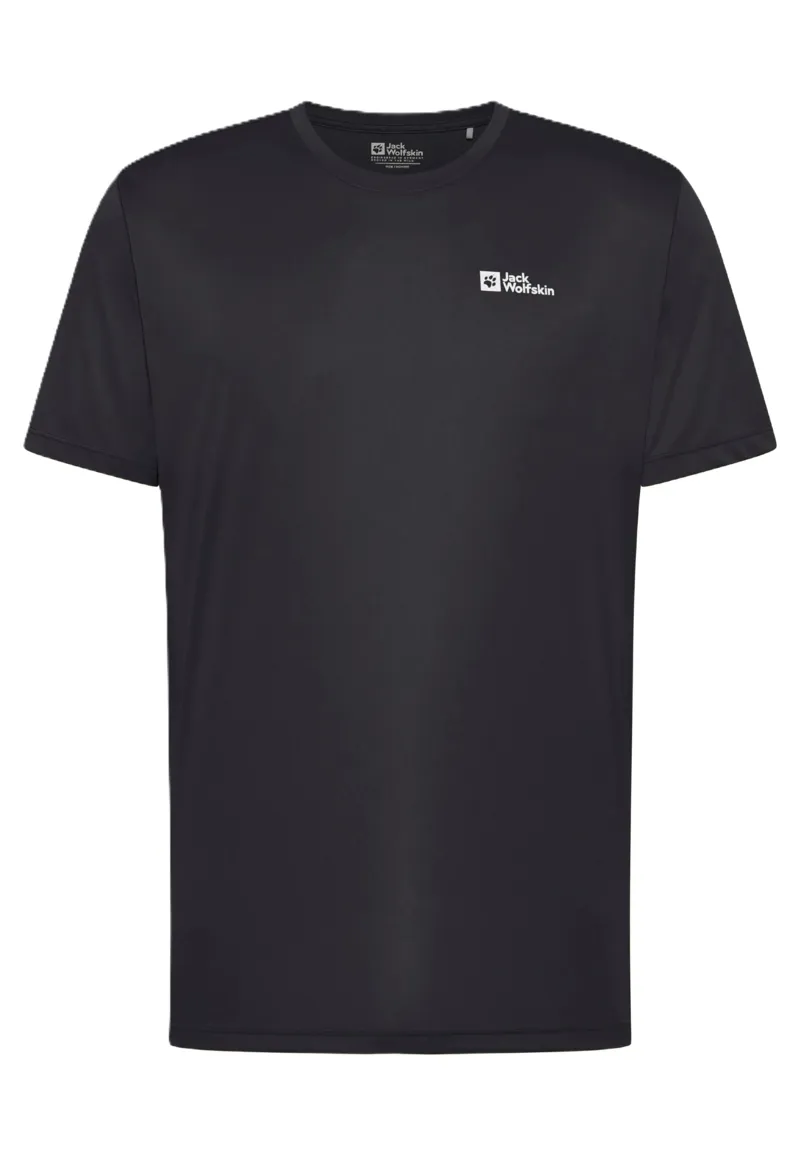 Jack Wolfskin Men's Tech Tee - Phantom