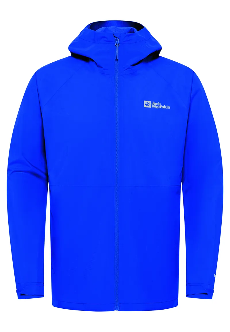 Jack Wolfskin Men's Prelight 2.5L Lt Waterproof Jacket - Vibrant Blue