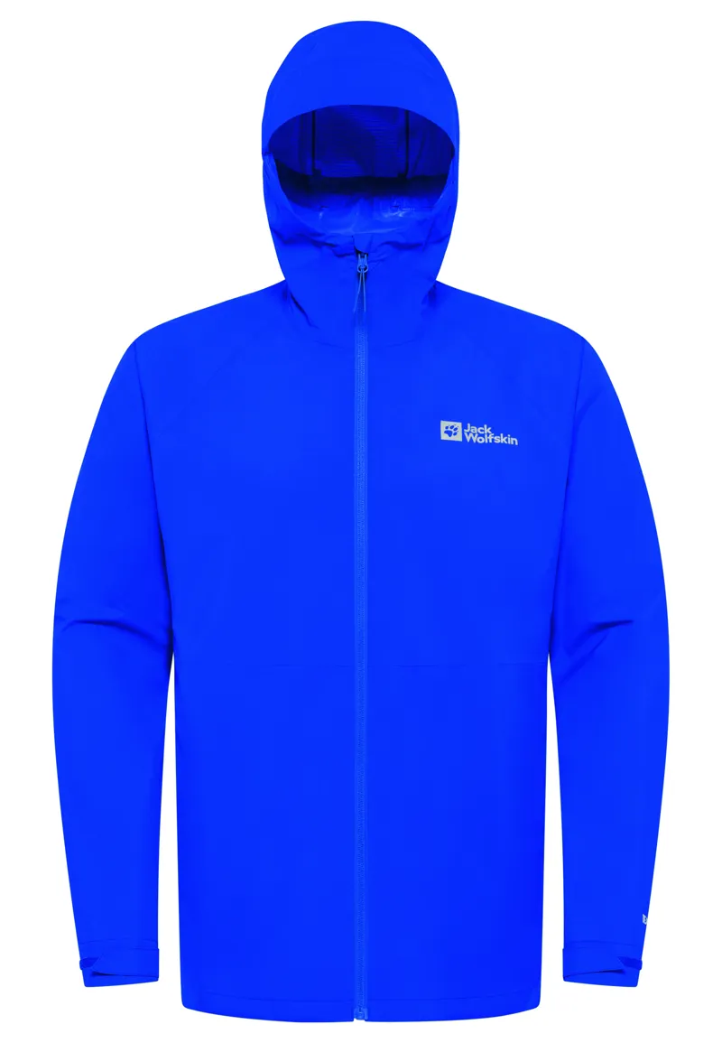 Jack Wolfskin Men's Prelight 2.5L Lt Waterproof Jacket - Vibrant Blue-2