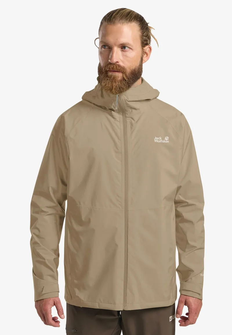 Jack Wolfskin Men's Prelight 2.5L Lt Waterproof Jacket - Hazelwood-3