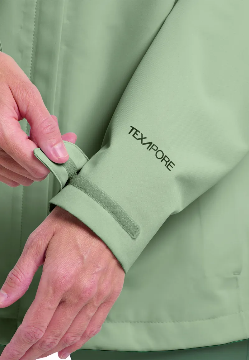 Jack Wolfskin Women's Trailtime 2L Waterproof Jacket - Mint Leaf-9