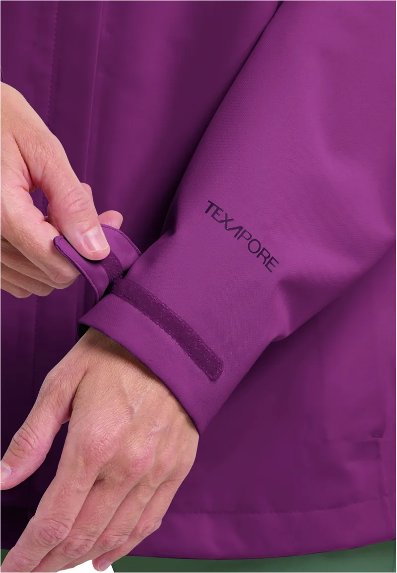 Jack Wolfskin Women's Trailtime 2L Waterproof Jacket - Raisin-8