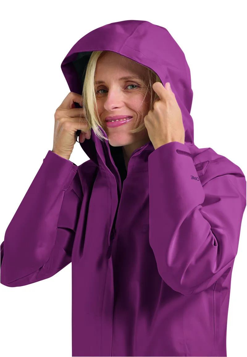 Jack Wolfskin Women's Trailtime 2L Waterproof Jacket - Raisin-6