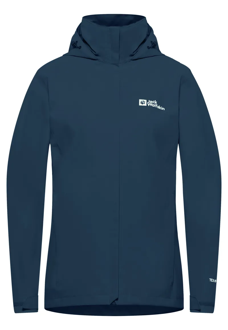 Jack Wolfskin Women's Trailtime 2L Waterproof Jacket - Midnight Sky