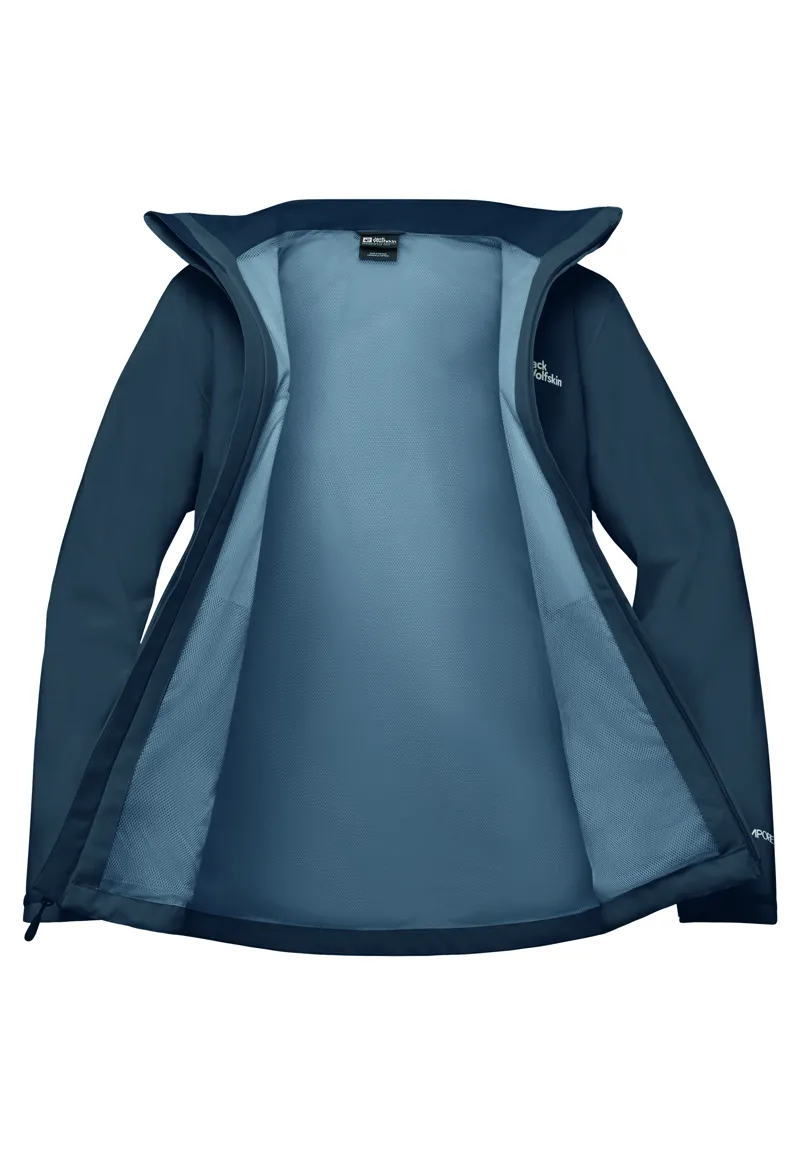 Jack Wolfskin Women's Trailtime 2L Waterproof Jacket - Midnight Sky-2