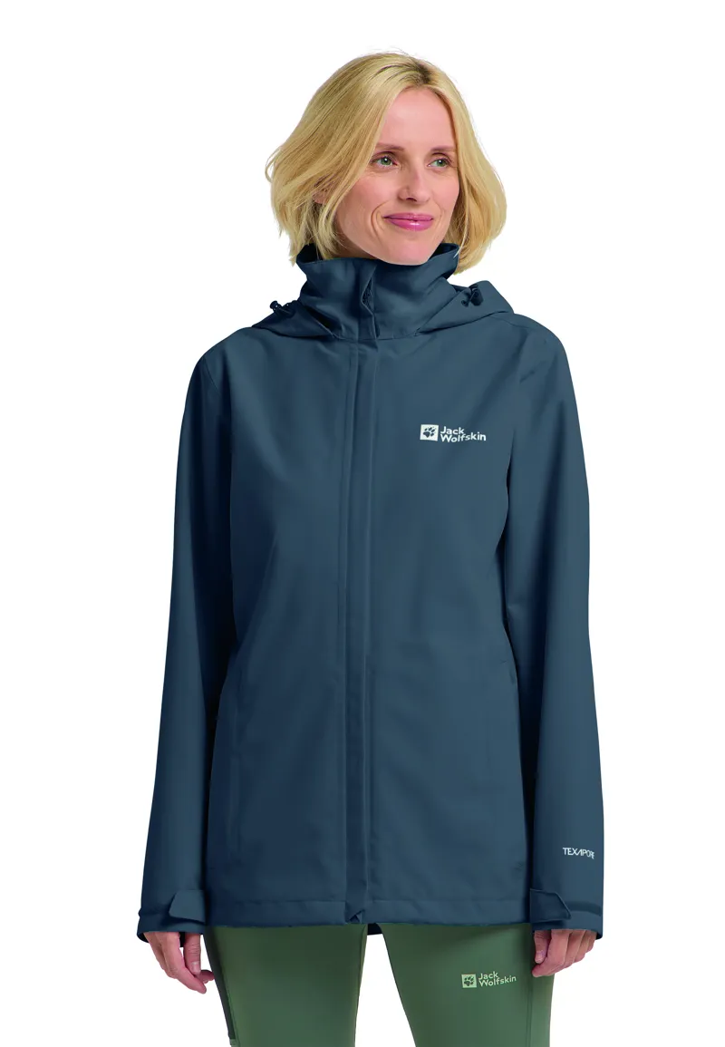 Jack Wolfskin Women's Trailtime 2L Waterproof Jacket - Midnight Sky-4