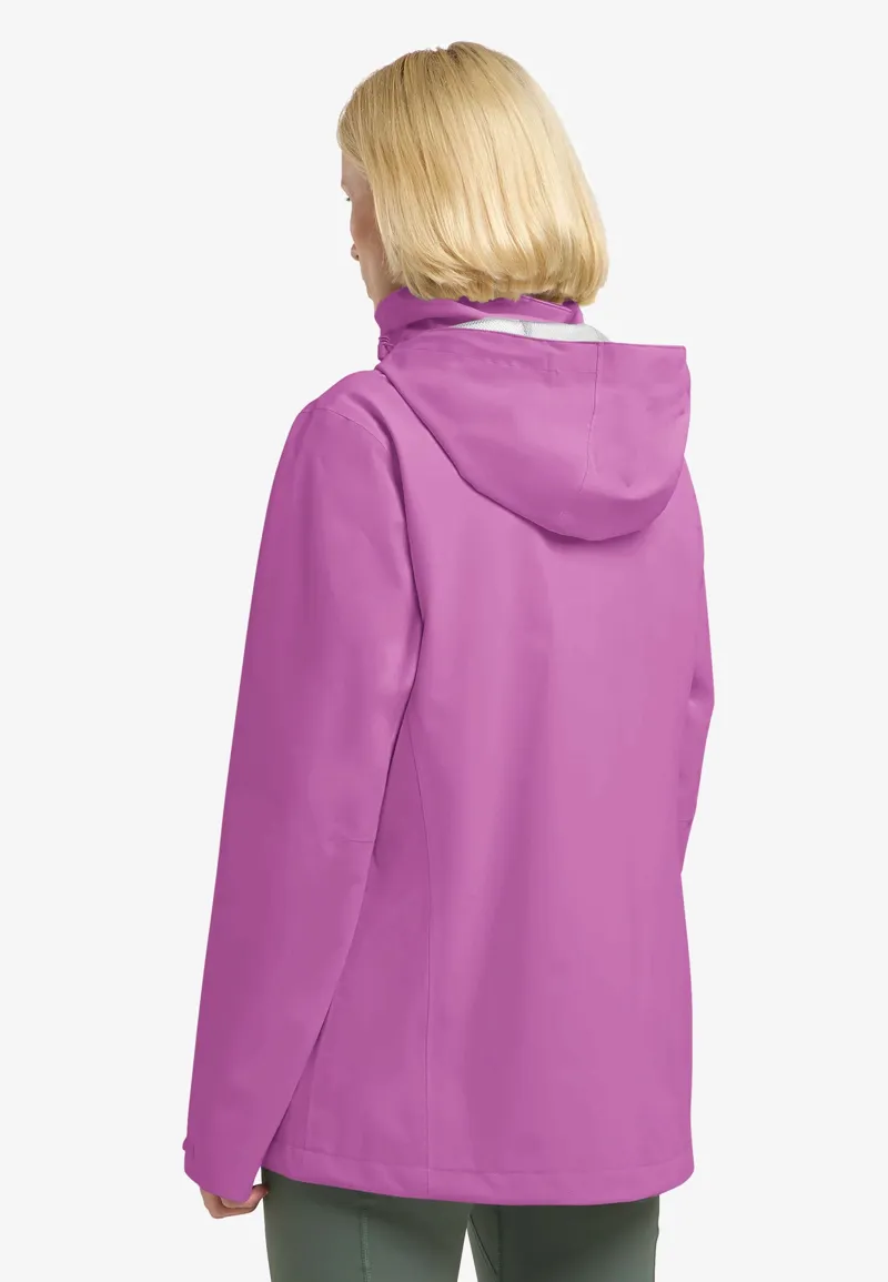 Jack Wolfskin Women's Trailtime 2L Waterproof Jacket - Foxglove-4