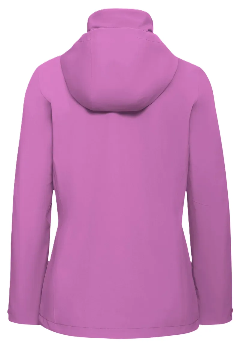 Jack Wolfskin Women's Trailtime 2L Waterproof Jacket - Foxglove-1