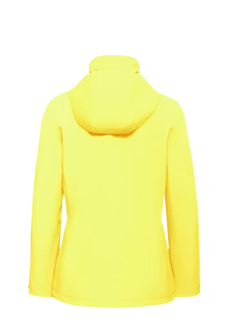 Jack Wolfskin Women's Trailtime 2L Waterproof Jacket - Lemon Ice-2