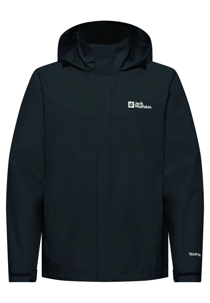 Jack Wolfskin Men's Trailtime 2L Waterproof Jacket - Black