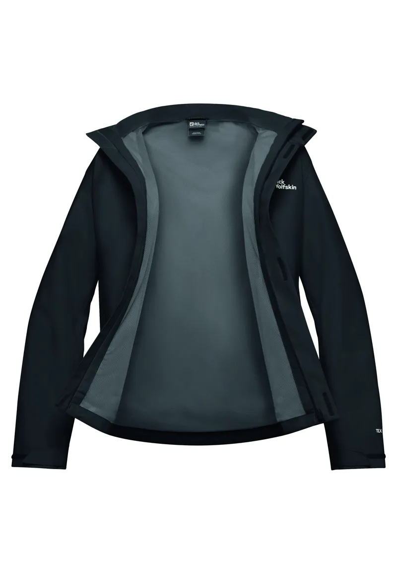 Jack Wolfskin Men's Trailtime 2L Waterproof Jacket - Black-2