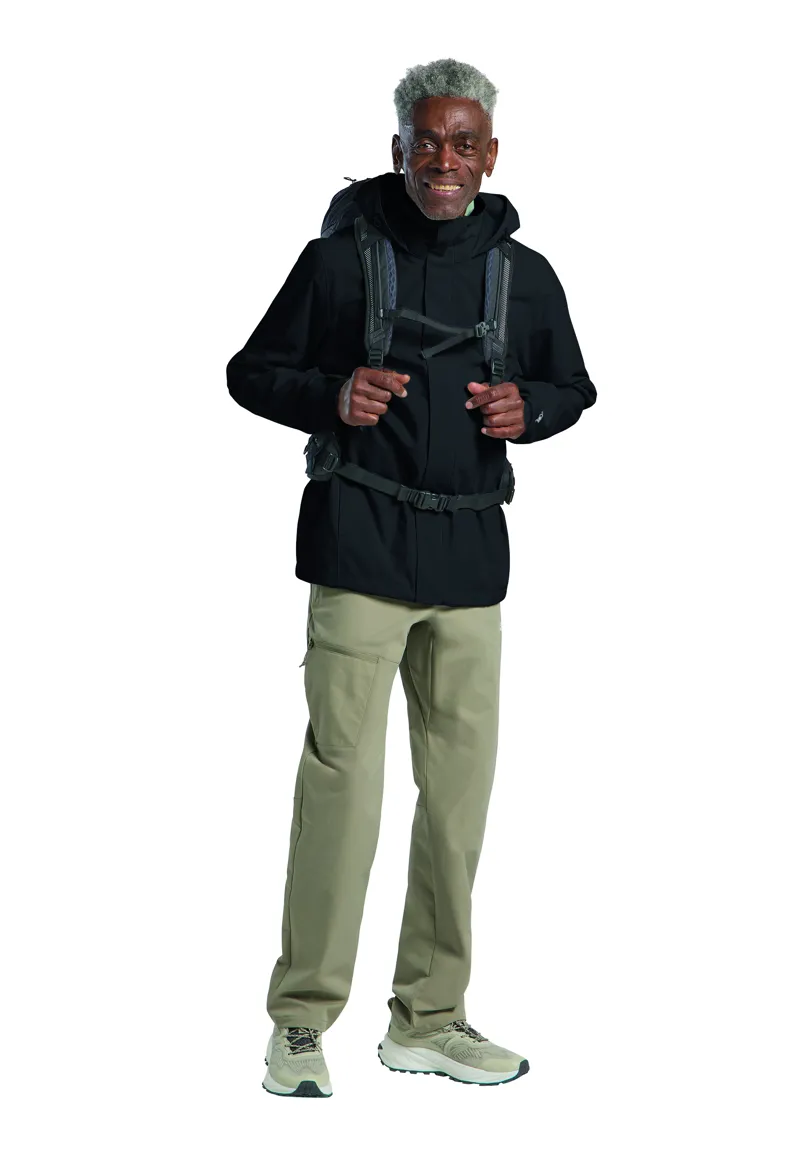 Jack Wolfskin Men's Trailtime 2L Waterproof Jacket - Black-6