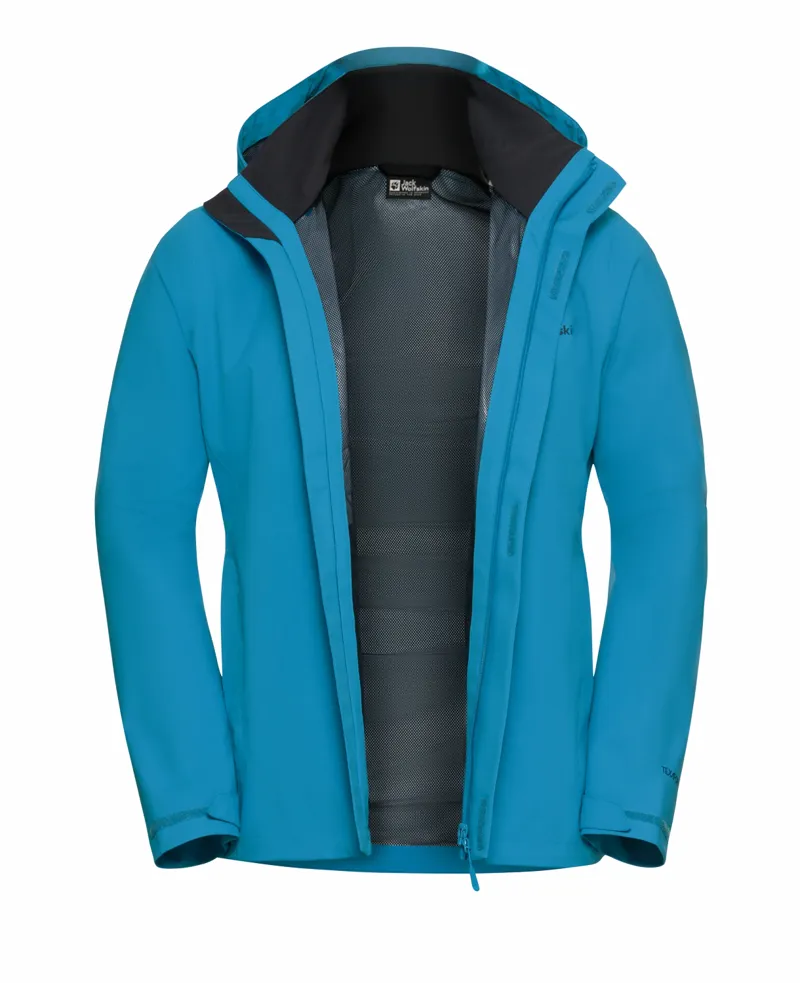 Jack Wolfskin Men's Trailtime 2L Waterproof Jacket - Aurora Blue-1
