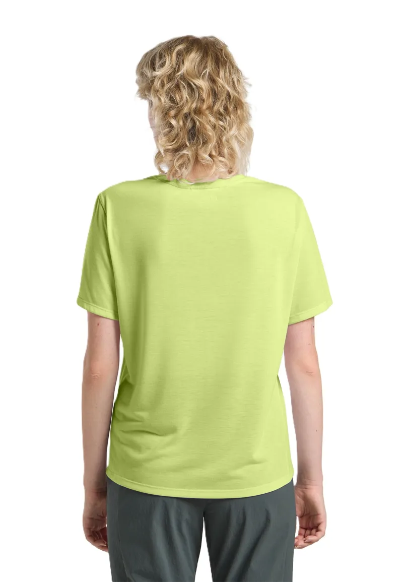 Jack Wolfskin Women's Vonnan Short Sleeve Tee - Cool Matcha-3