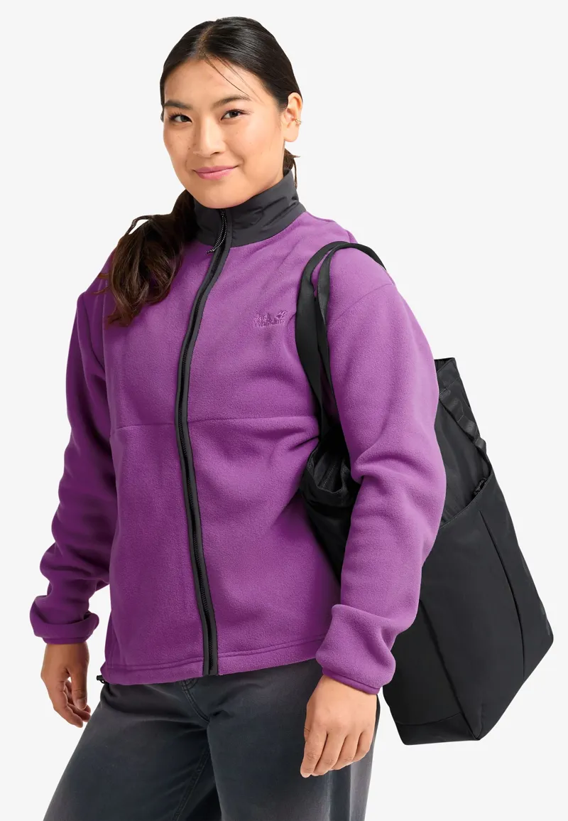 Jack Wolfskin Zoya 2in1 Tote Bag - Black-3