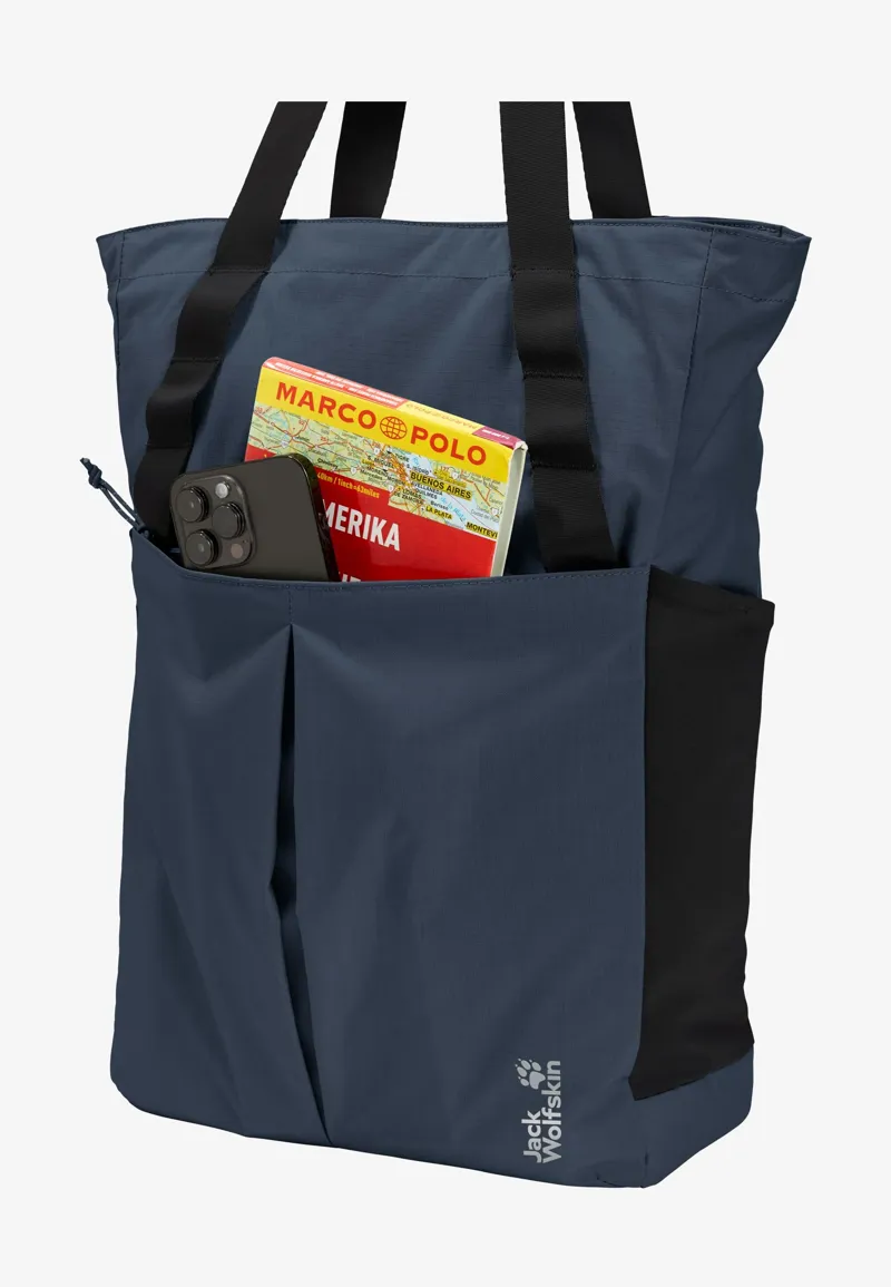 Jack Wolfskin Zoya 2in1 Tote Bag - Midnight Sky-7