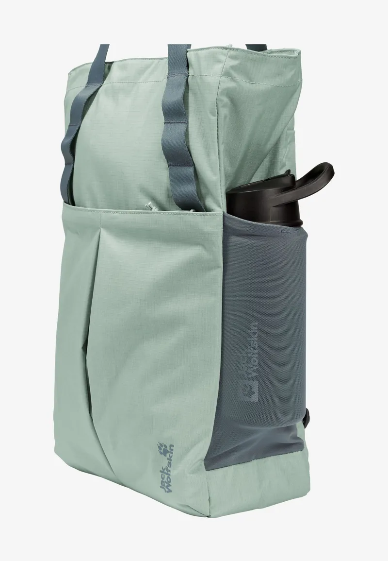 Jack Wolfskin Zoya 2in1 Tote Bag - Green Zinnia-8