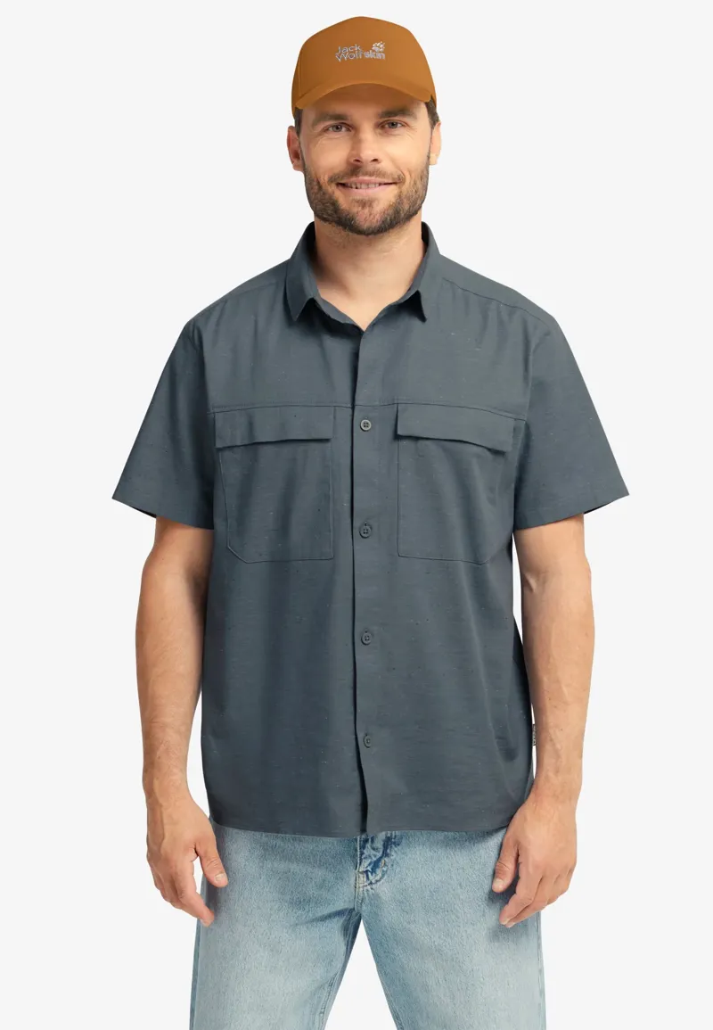 Jack Wolfskin Baseball Cap - Autumn Leaves-3