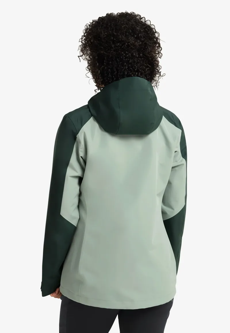 Jack Wolfskin Women's Wildbound 2L Waterproof Jacket -  Green Zinnia-4