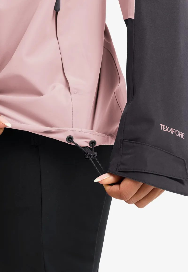 Jack Wolfskin Women's Wildbound 2L Waterproof Jacket - Rose Garden-8