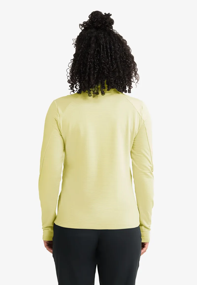 Jack Wolfskin Women's Litestride Full Zip Fleece - Daisy-3