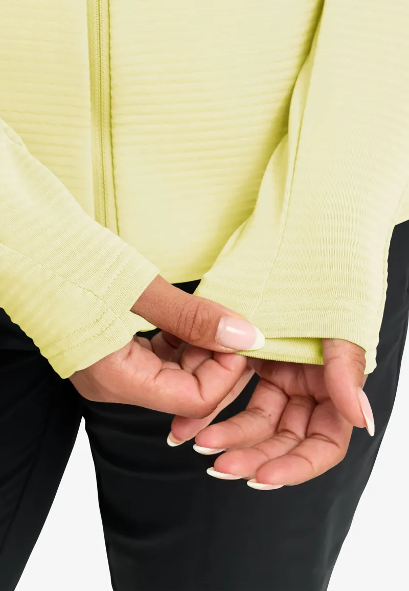 Jack Wolfskin Women's Litestride Full Zip Fleece - Daisy-5