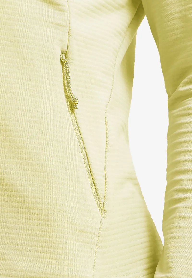 Jack Wolfskin Women's Litestride Full Zip Fleece - Daisy-6