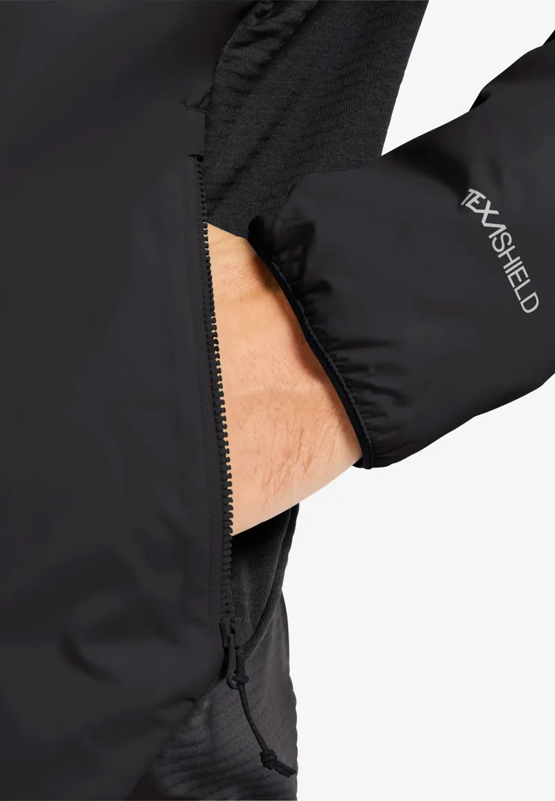 Jack Wolfskin Men's Trail Light Hybrid Jacket - Black-6