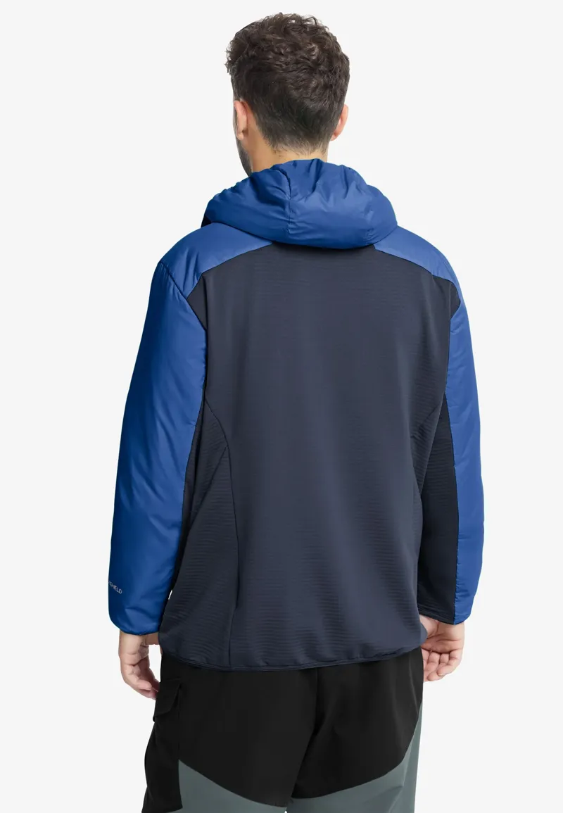 Jack Wolfskin Men's Trail Light Hybrid Jacket - Blue Orchid-3