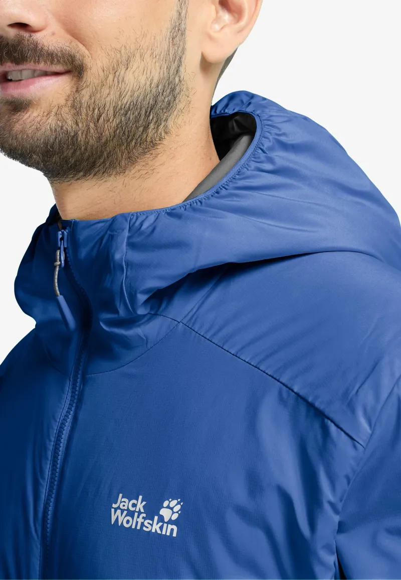 Jack Wolfskin Men's Trail Light Hybrid Jacket - Blue Orchid-4