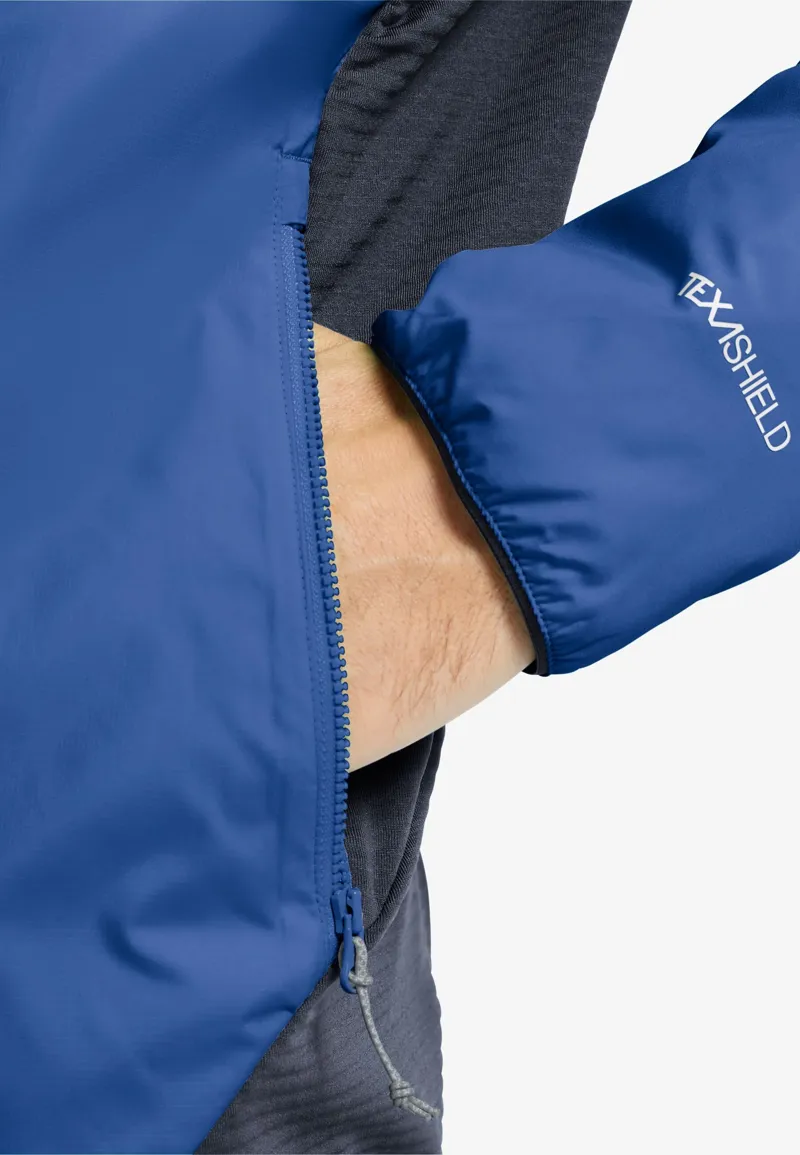 Jack Wolfskin Men's Trail Light Hybrid Jacket - Blue Orchid-6