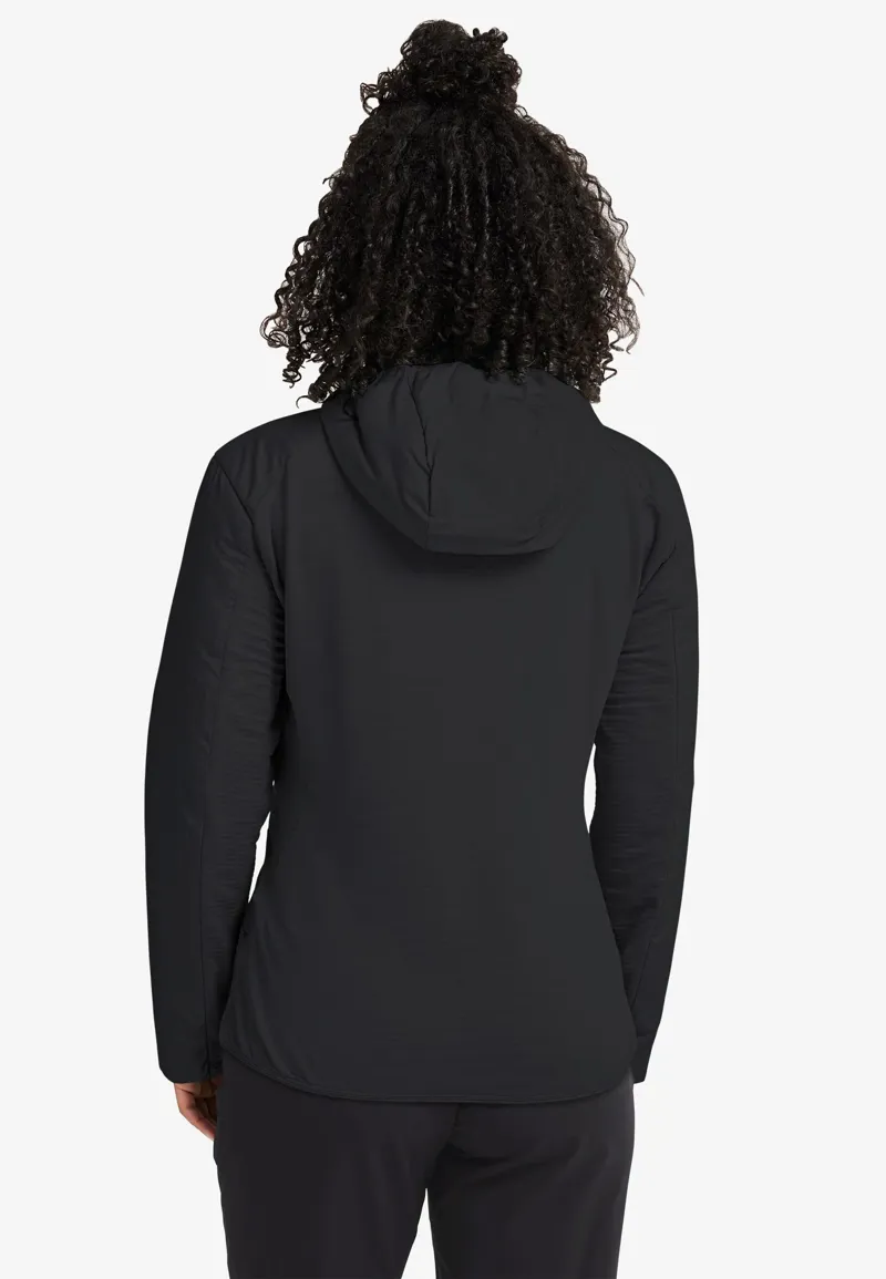 Jack Wolfskin Women's Trail Light Hybrid Jacket - Black-3