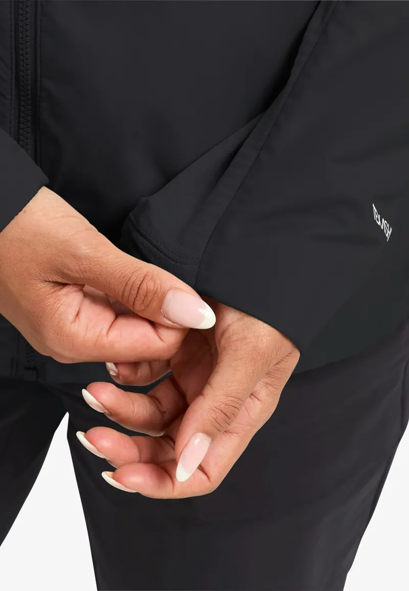 Jack Wolfskin Women's Trail Light Hybrid Jacket - Black-5