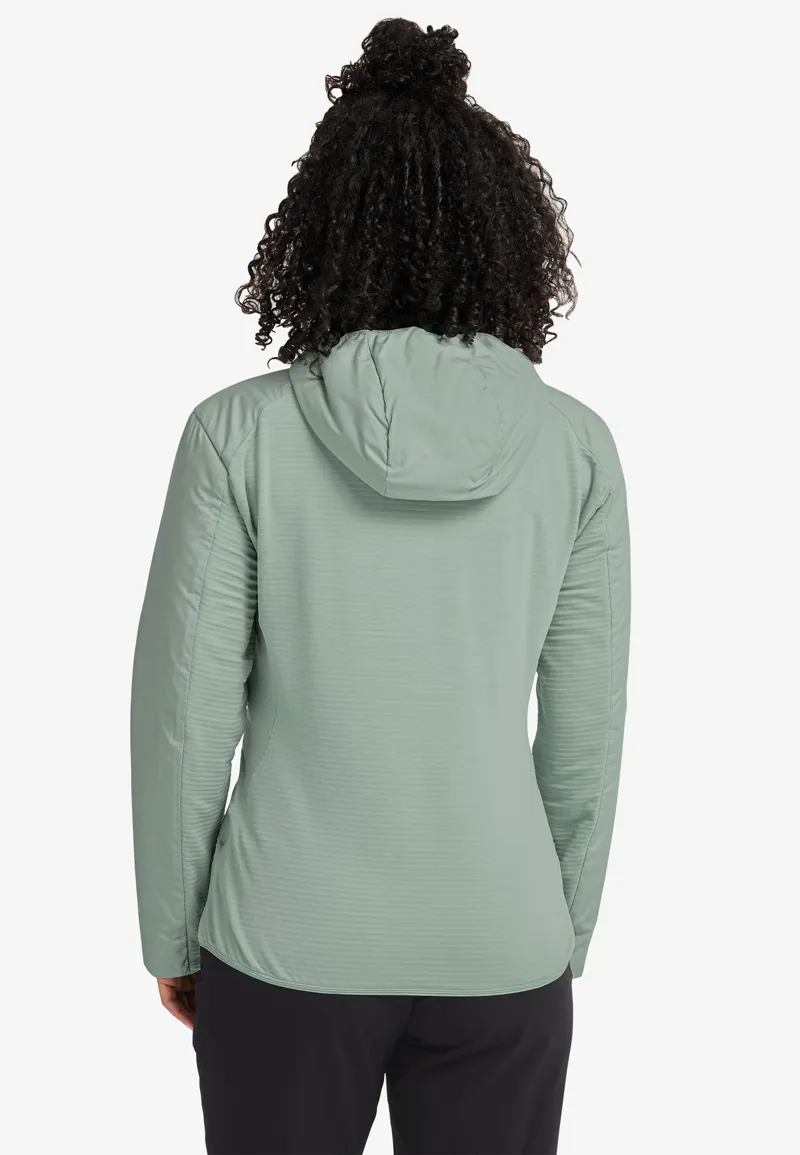 Jack Wolfskin Women's Trail Light Hybrid Jacket - Green Zinnia-3