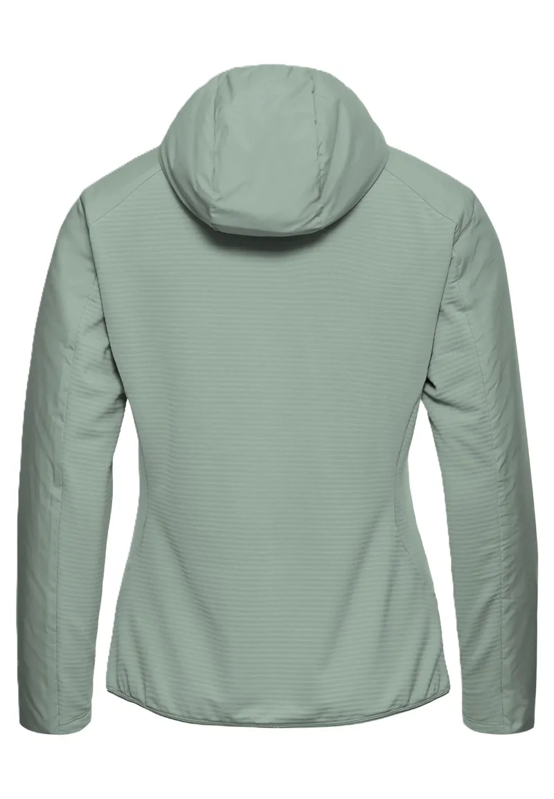 Jack Wolfskin Women's Trail Light Hybrid Jacket - Green Zinnia-1