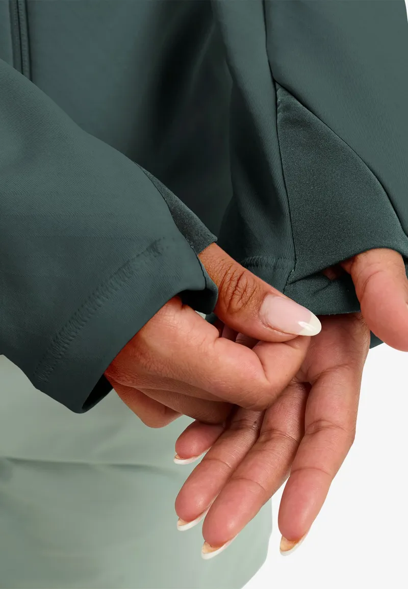 Jack Wolfskin Women's Astrotrail Full Zip - Sago Palm-6